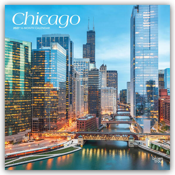 Chicago 2027 - 16-Monatskalender