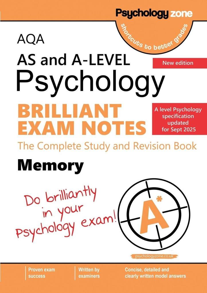 AQA A-Level Psychology Brilliant Exam Notes