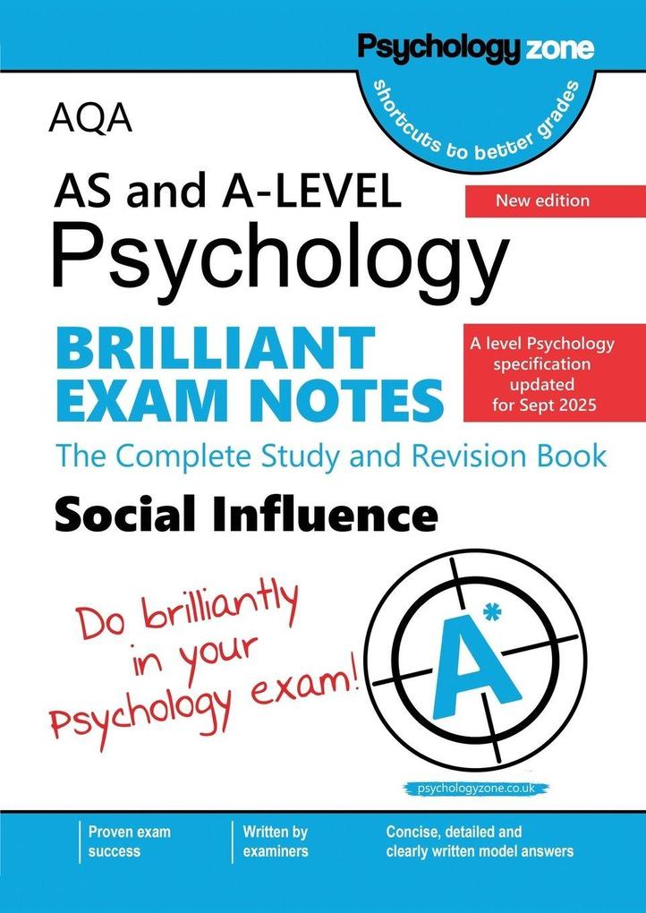 AQA A-Level Psychology Brilliant Exam Notes