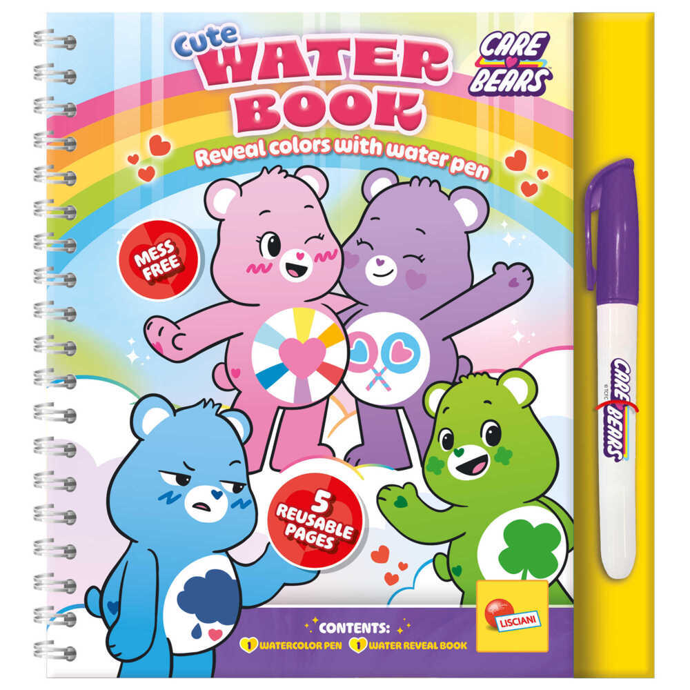 Care Bears Süsses Wassermalfarben-Buch In Display 8