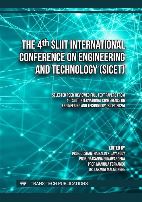 The 4th SLIIT International Conference on Engineering and Technology (SICET)