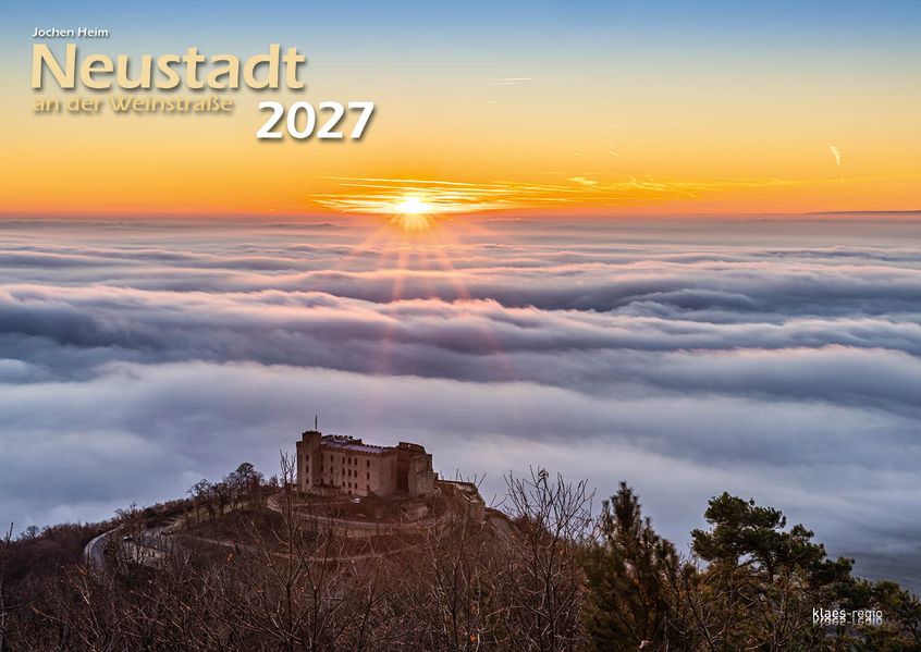 Neustadt a. d. Weinstraße 2027 Bildkalender A3 Spiralbindung