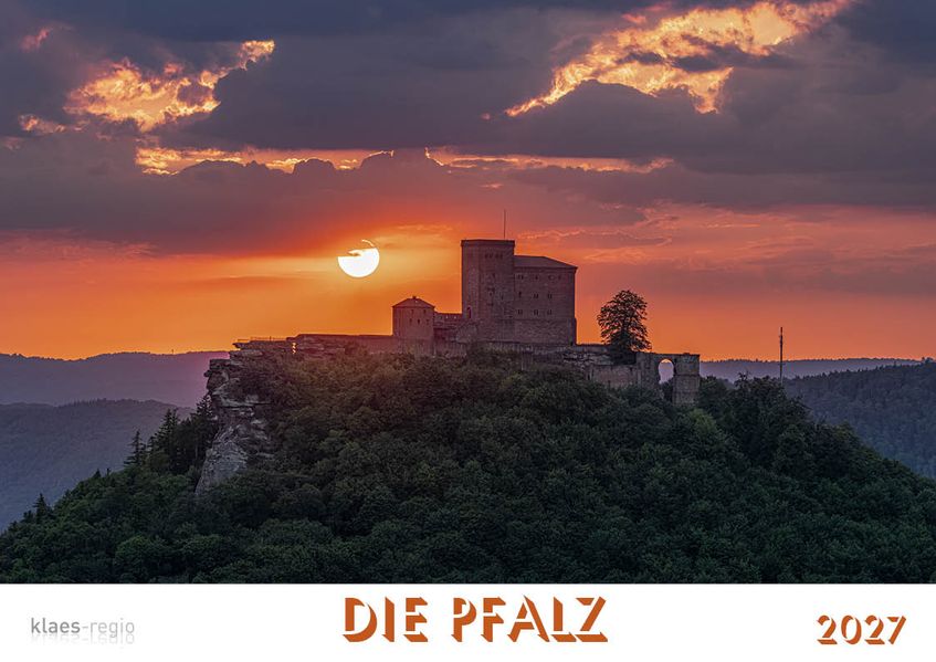 Die Pfalz 2027 Bildkalender A4 quer spiralgebunden