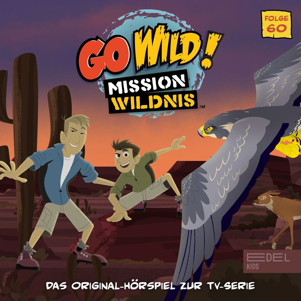 Folge 60: Adapto der Kojote / Extreme Überlebenskünstler (Das Original-Hörspiel zur TV-Serie)