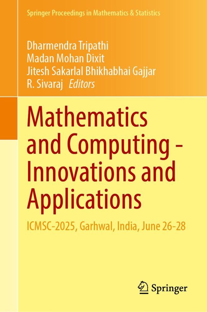 Mathematics and Computing - Innovations and Applications