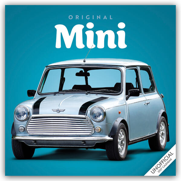 Original Mini - Autos 2027 - Wand-Kalender