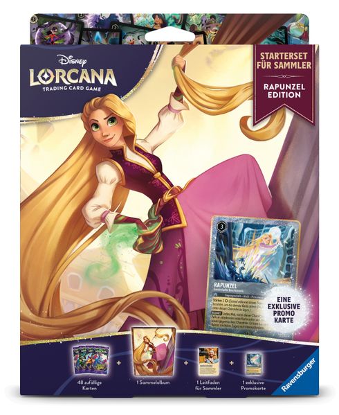 Disney Lorcana TCG: Starterset für Sammler Rapunzel Edition (Deutsch)