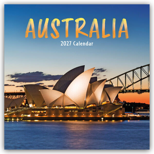 Australia - Australien 2027 - Wand-Kalender