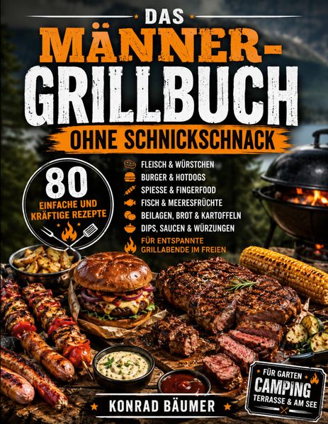 Das Männer-Grillbuch ohne Schnickschnack