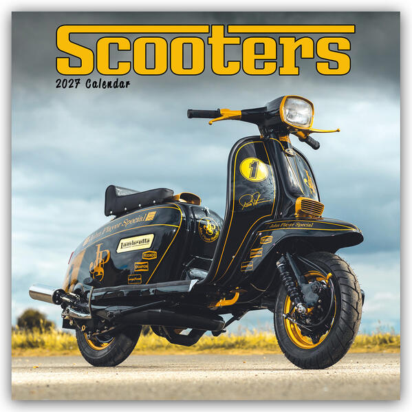 Scooters - Motorroller 2027 - Wand-Kalender