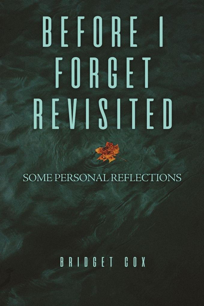 Before I Forget Revisited