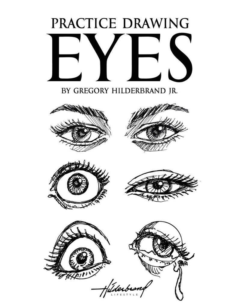Practice Drawing Eyes