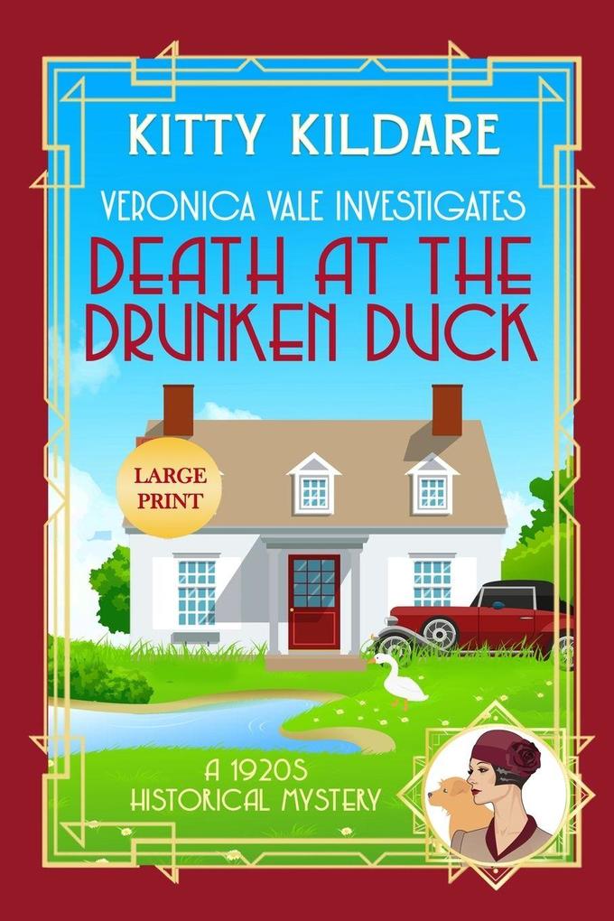 Death at the Drunken Duck - Large Print