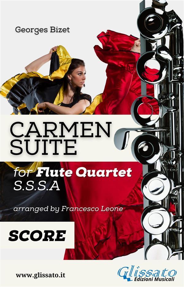 'Carmen' Suite for Flute Quartet (score)