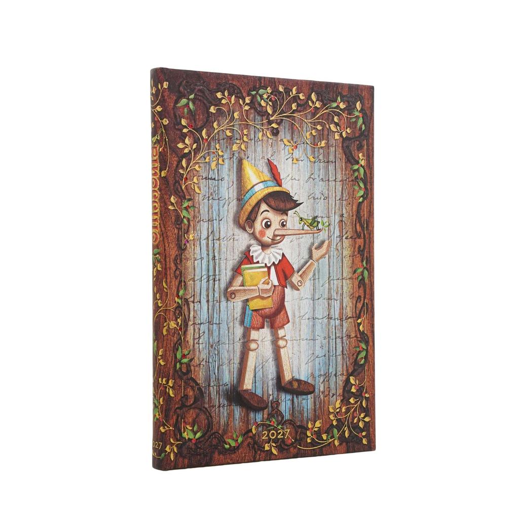 12-Monatskalender 2027 Carlo Collodi Pinocchio Maxi Horizontal