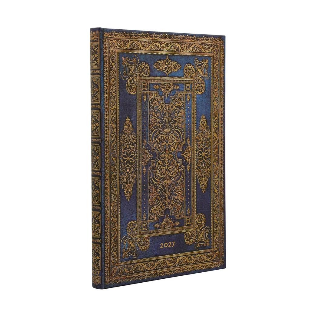 12-Monatskalender 2027 Blue Luxe Maxi Verso