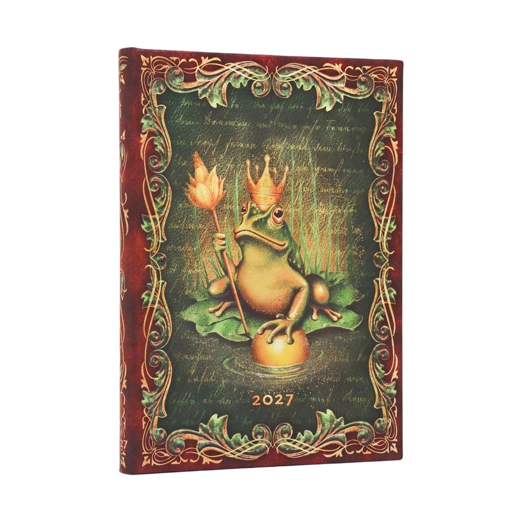 12-Monatskalender 2027 Die Brüder Grimm Froschkönig Midi Horizontal