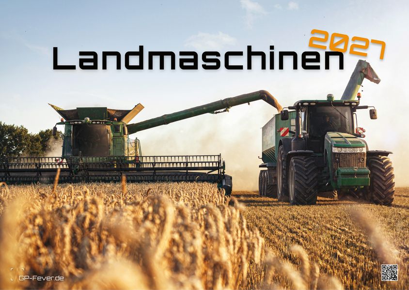 Landmaschinen - Traktor - 2027 - Kalender DIN A3