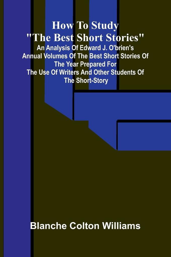 How to study 'The best short stories'