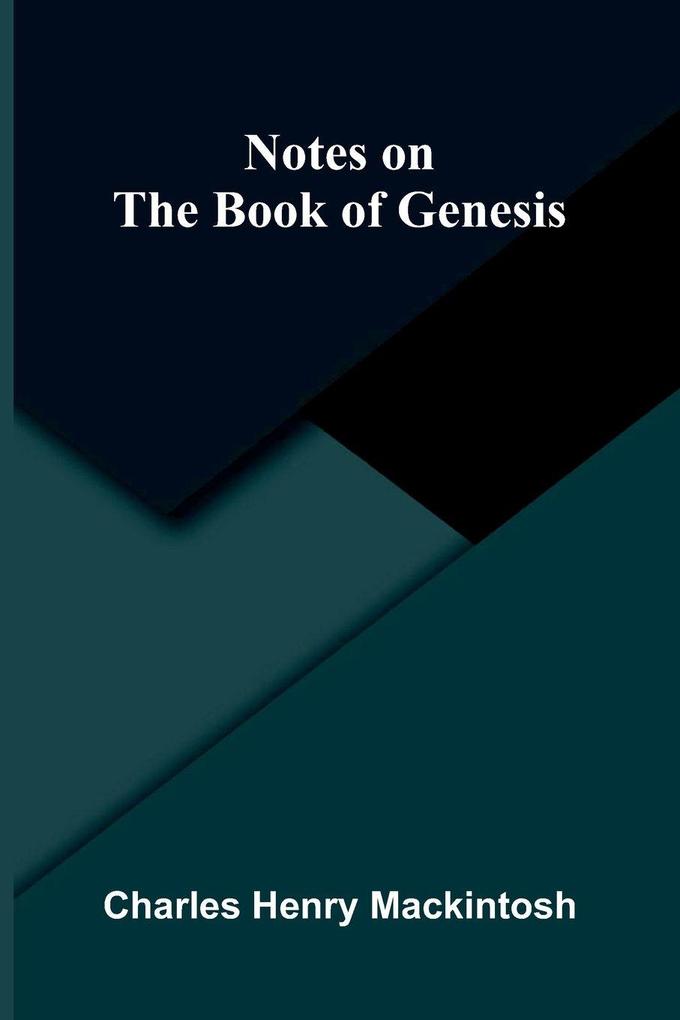 Notes on the Book of Genesis