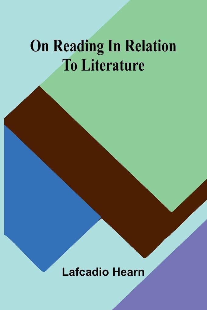 On reading in relation to literature