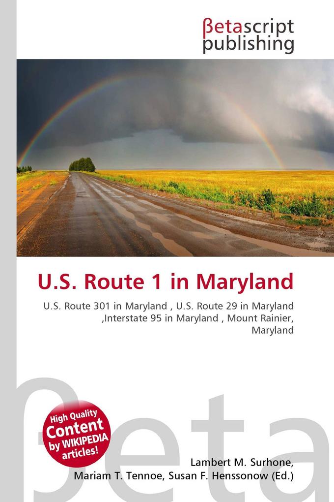 U.S. Route 1 in Maryland