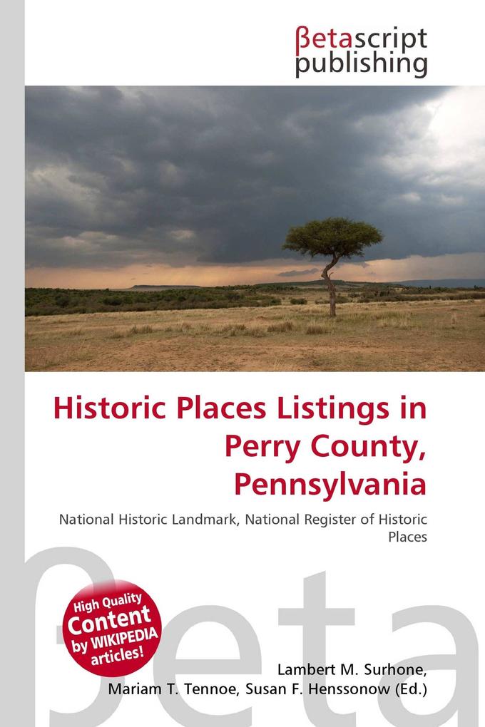 Historic Places Listings in Perry County Pennsylvania