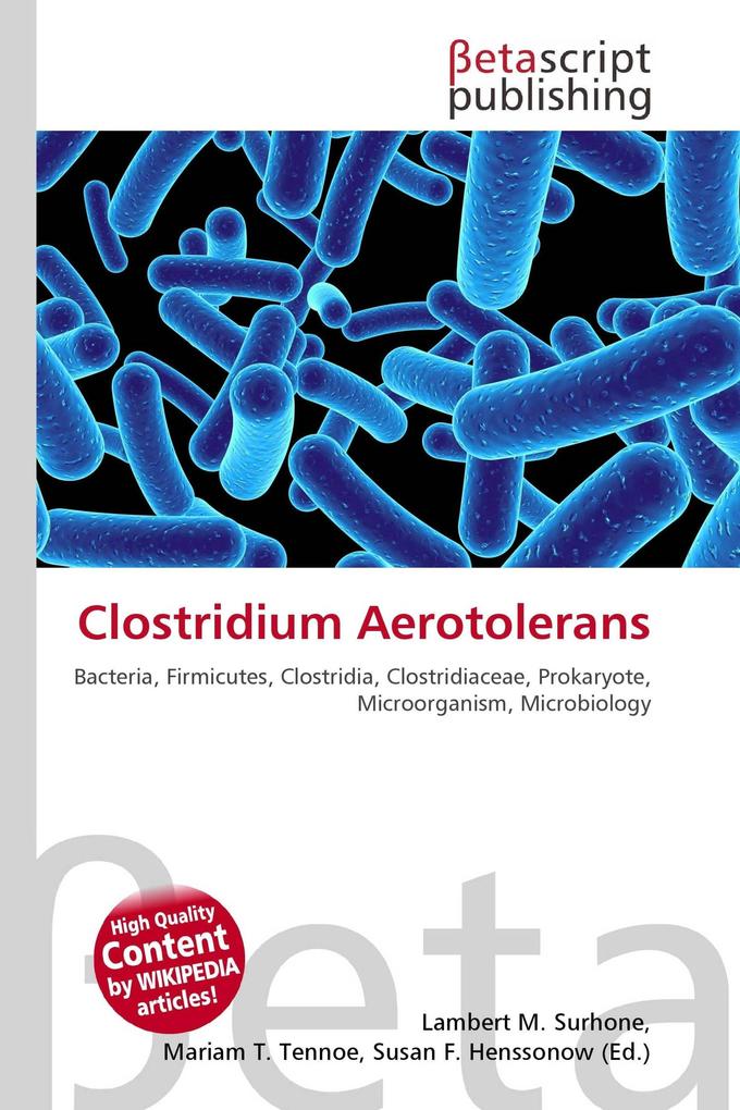 Clostridium Aerotolerans