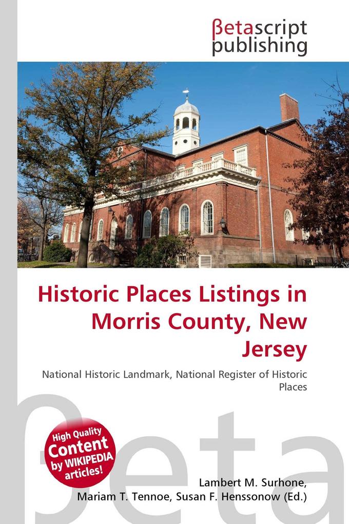 Historic Places Listings in Morris County New Jersey