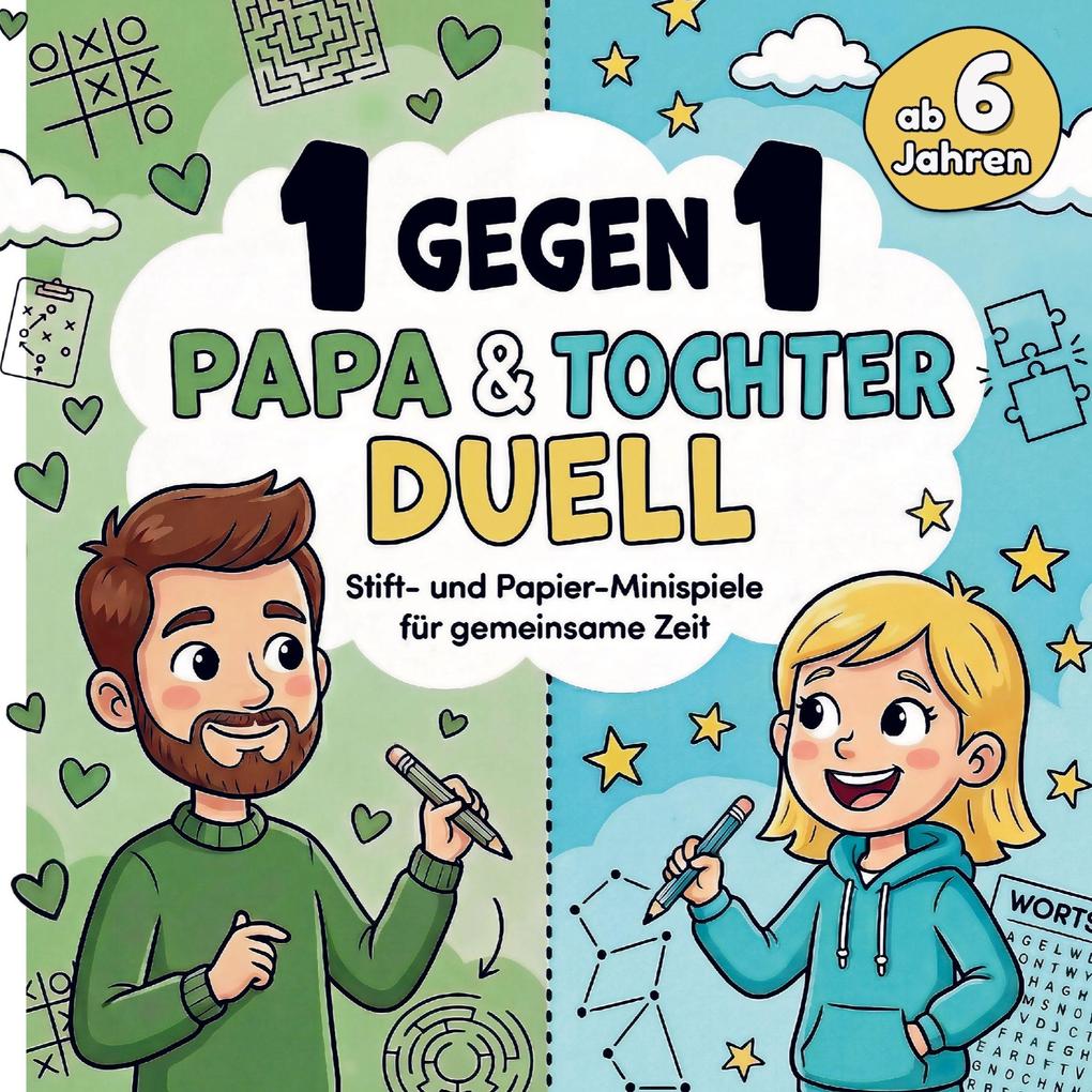 1 gegen 1 Papa & Tochter Duell