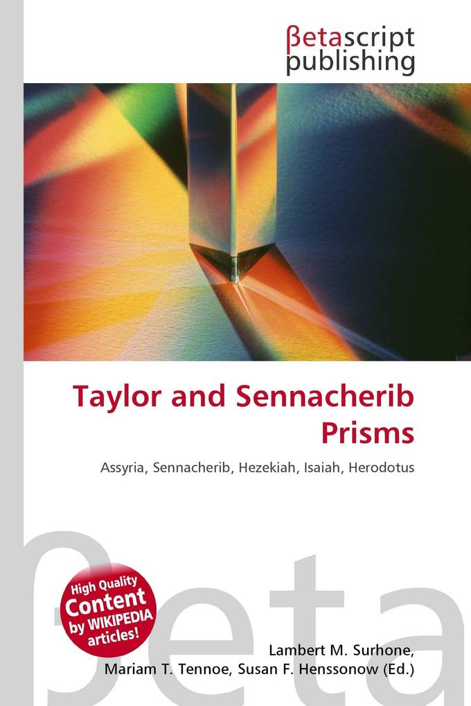 Taylor and Sennacherib Prisms