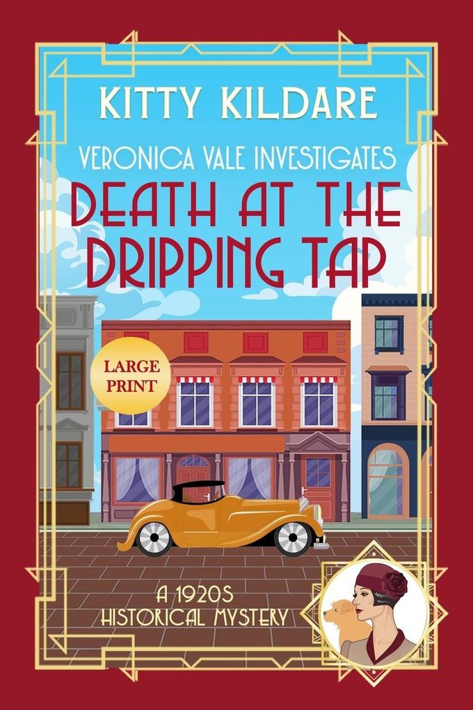 Death at the Dripping Tap - Large Print