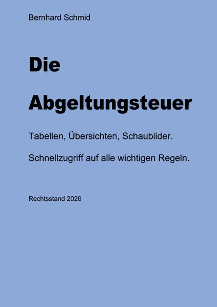 Die Abgeltungsteuer