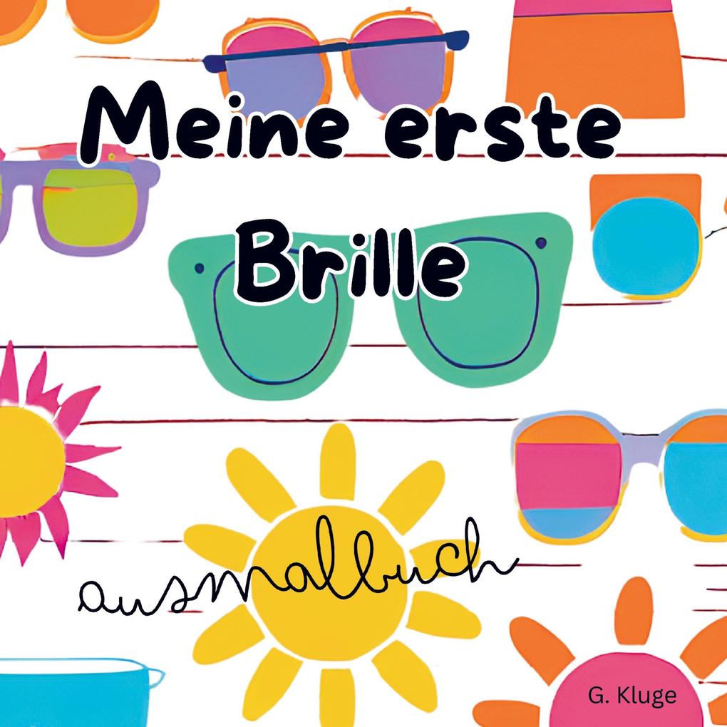 Meine erste Brille Ausmalbuch