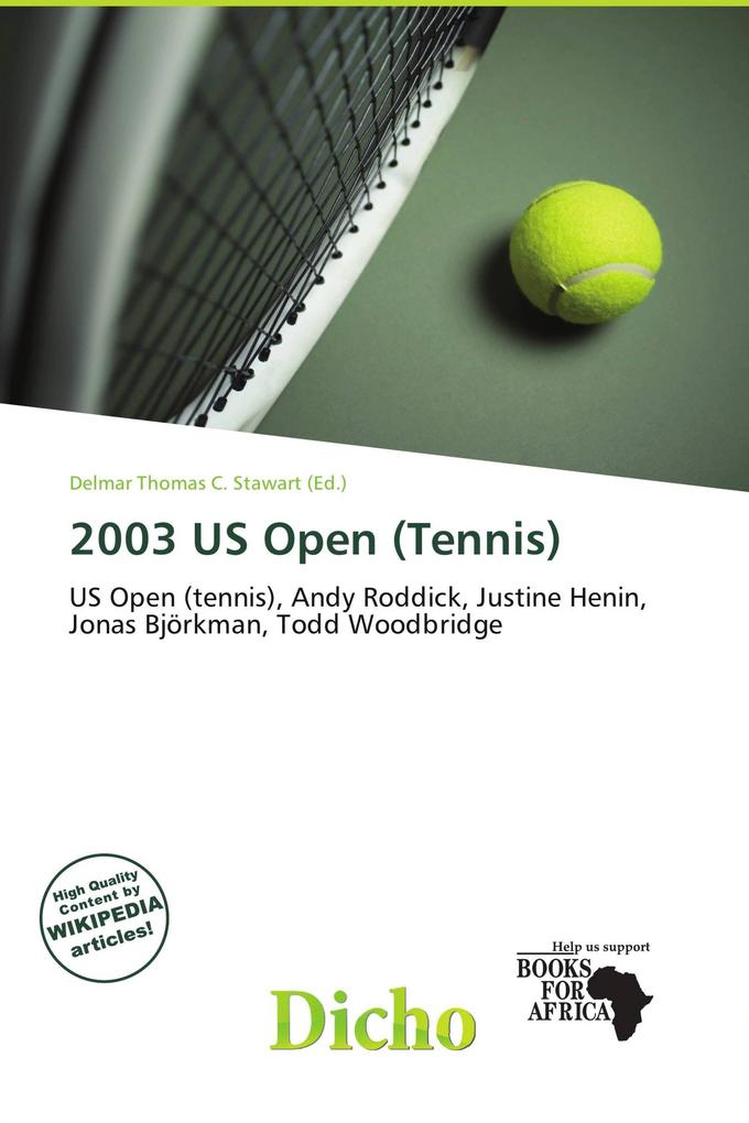2003 US Open (Tennis)