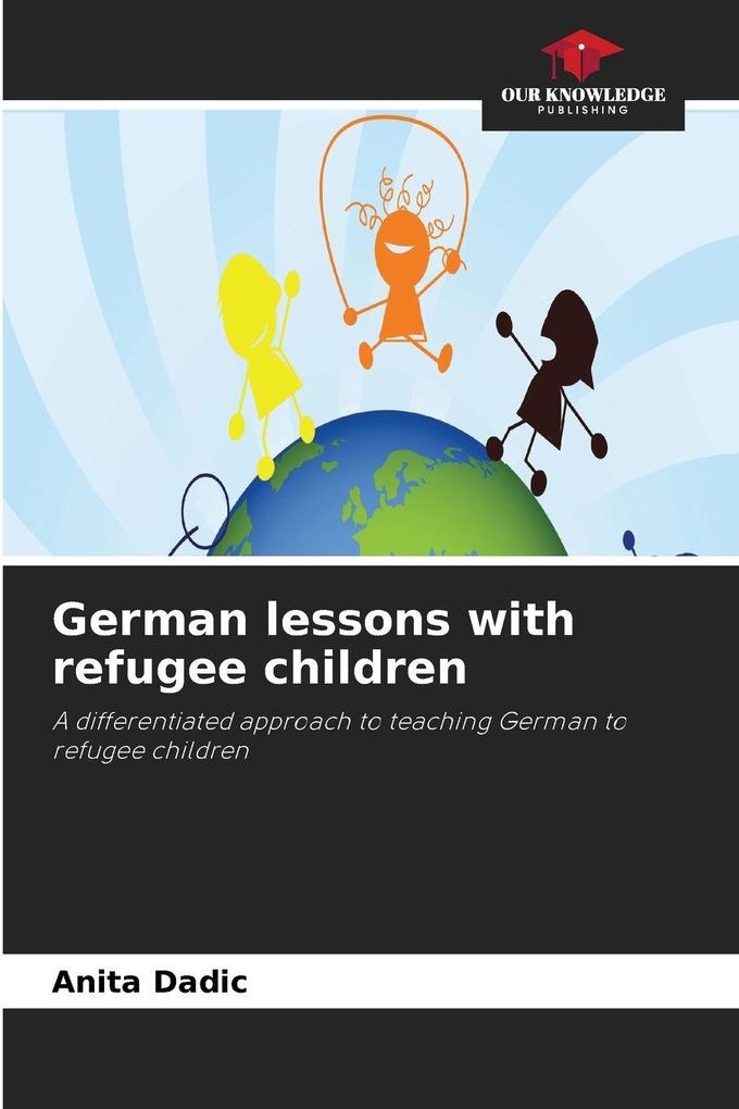 German lessons with refugee children