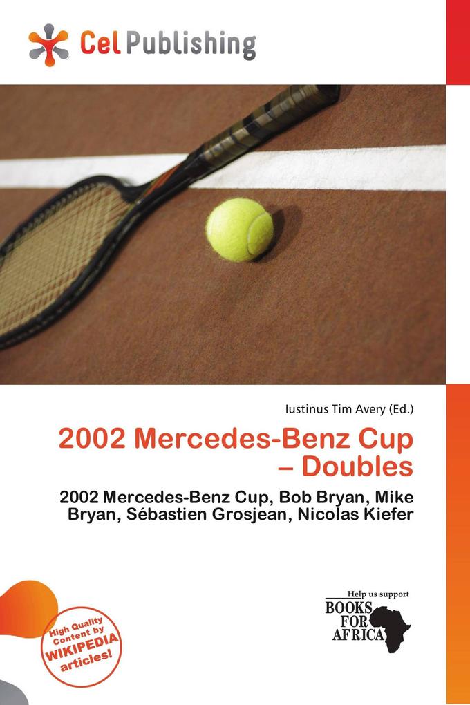 2002 Mercedes-Benz Cup - Doubles