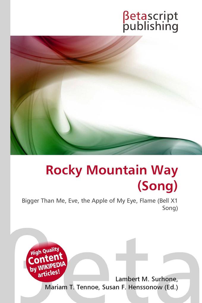 Rocky Mountain Way (Song)