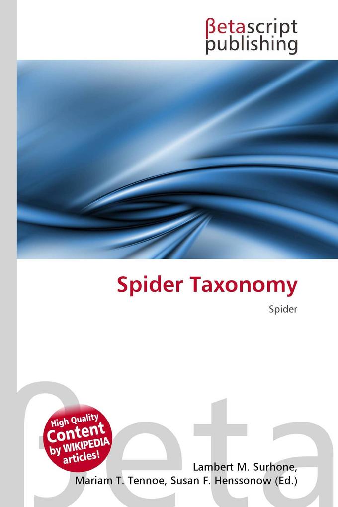 Spider Taxonomy