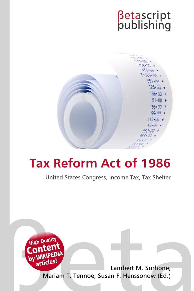 Tax Reform Act of 1986