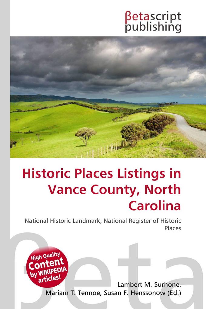 Historic Places Listings in Vance County North Carolina