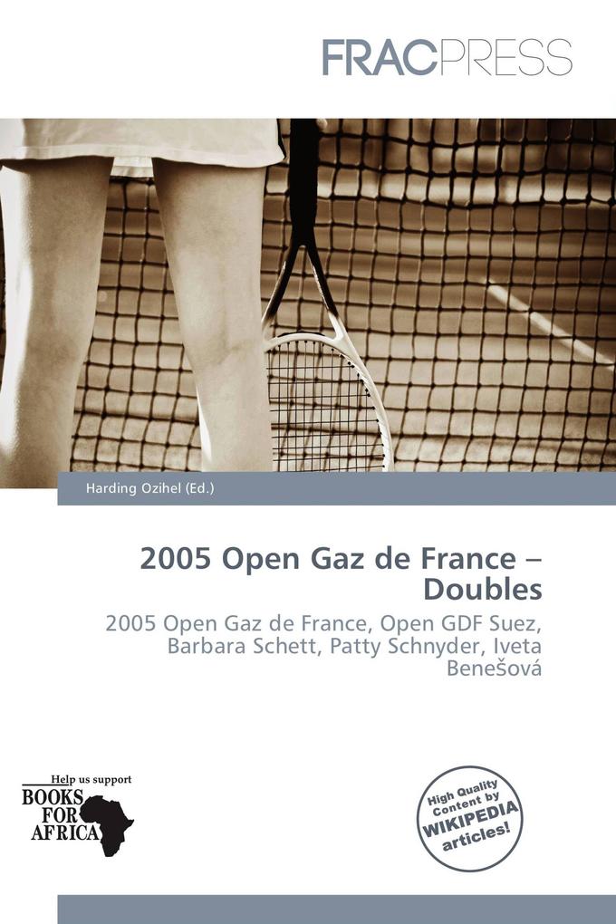 2005 Open Gaz de France - Doubles