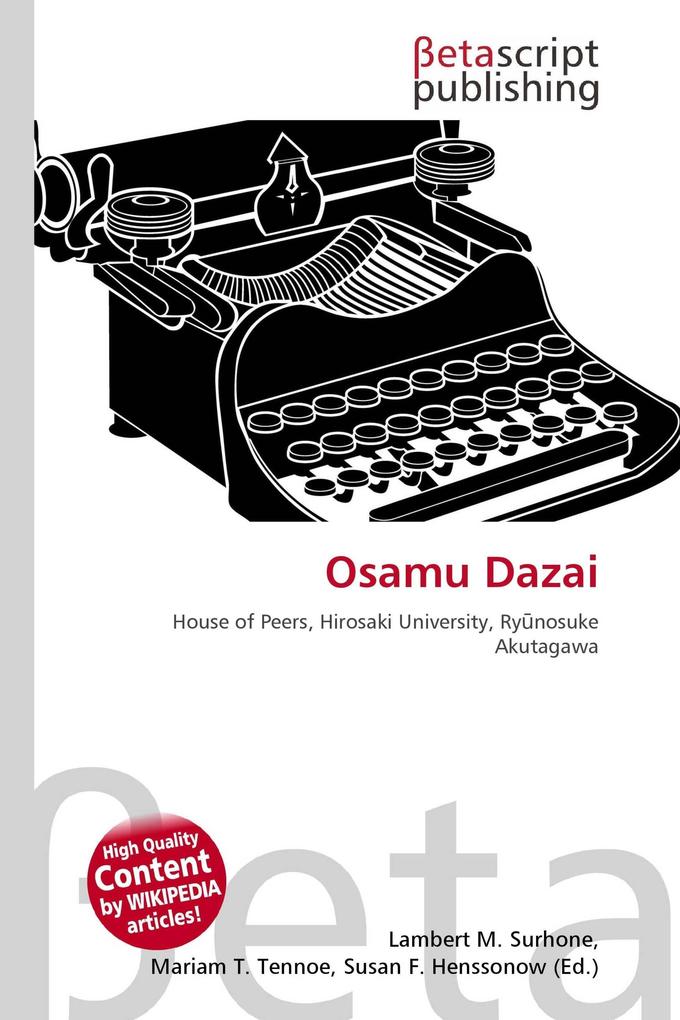 Osamu Dazai