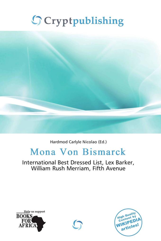 Mona Von Bismarck