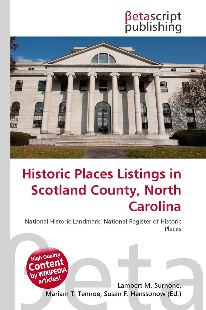 Historic Places Listings in Scotland County North Carolina