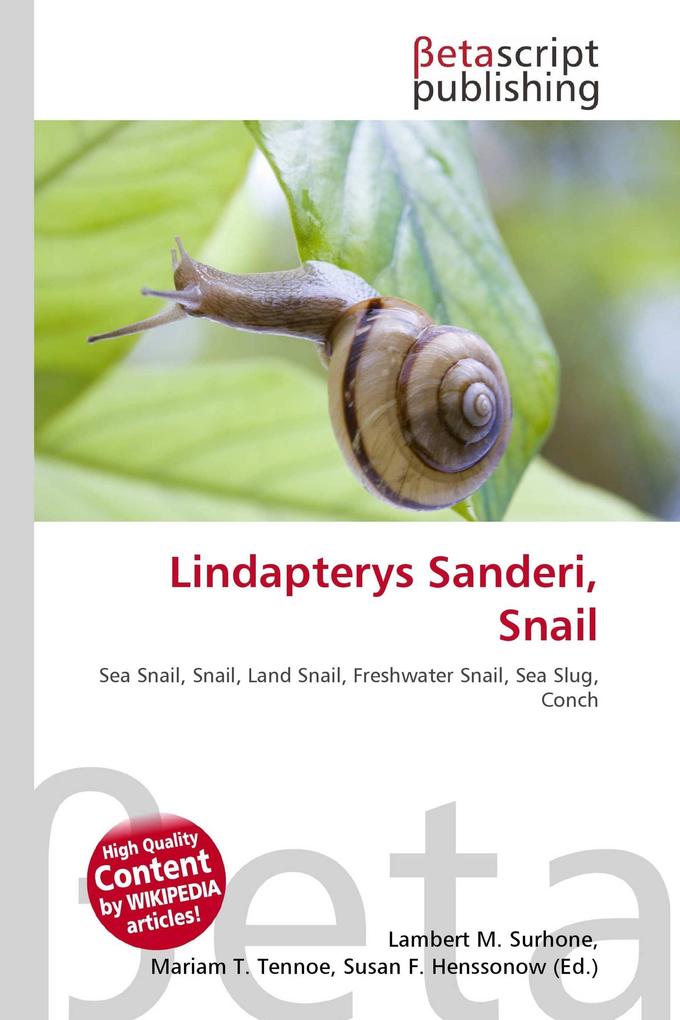 Lindapterys Sanderi Snail