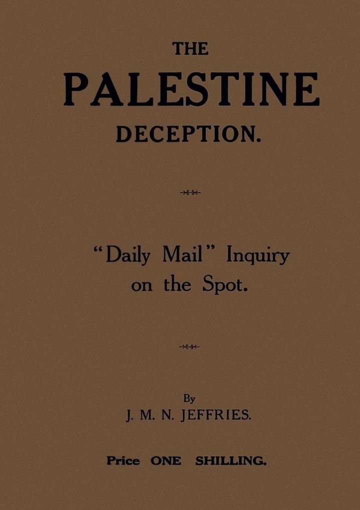 The Palestine Deception
