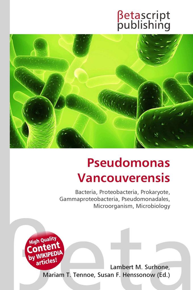 Pseudomonas Vancouverensis