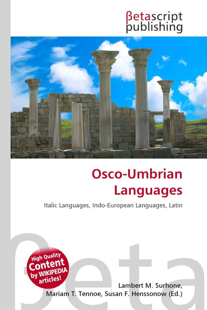 Osco-Umbrian Languages