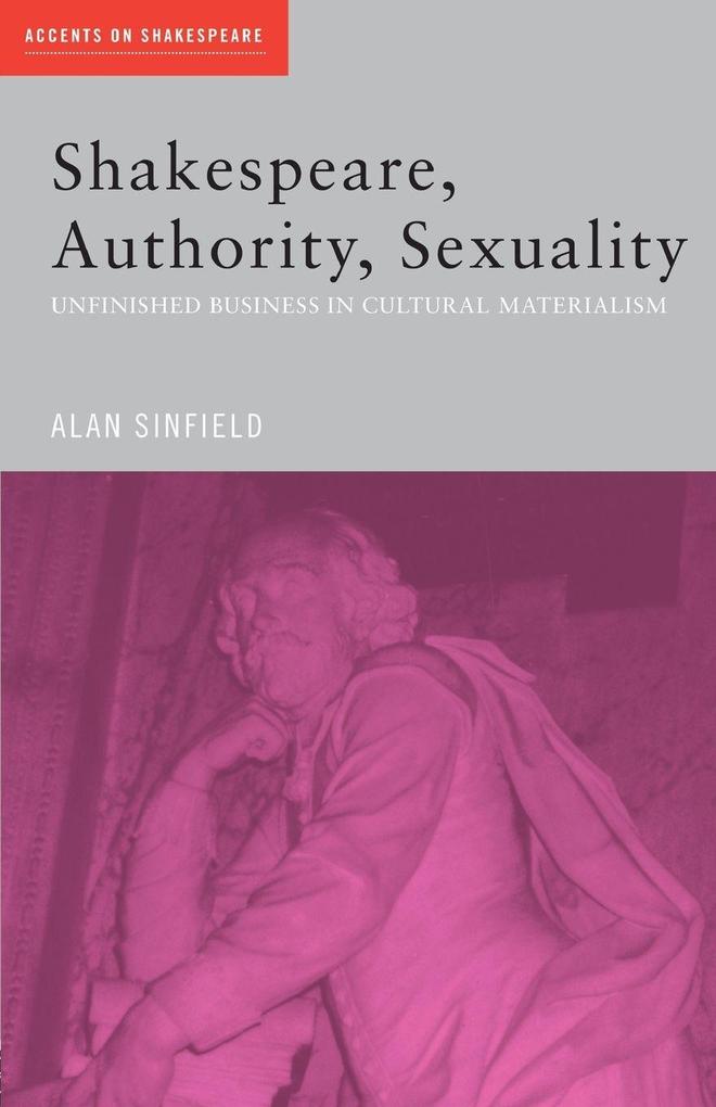 Shakespeare Authority Sexuality